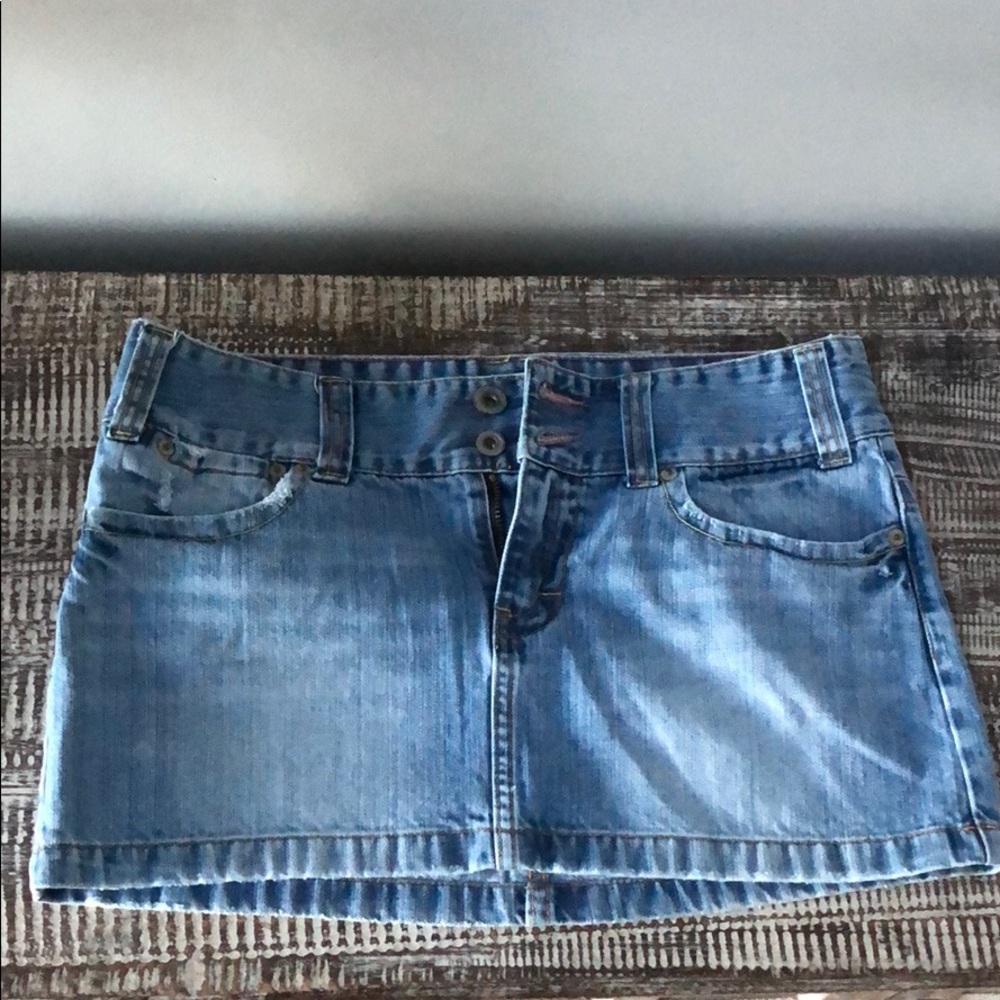 American Eagle Denim Mini Skirt